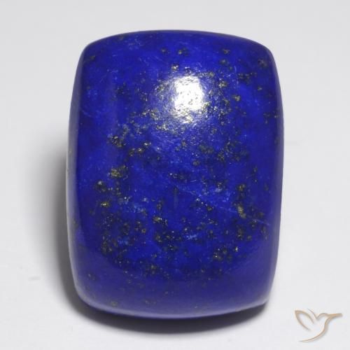 23.33ct Natural Azul marino intenso Lapislázuli, Forma Cojín, Opaco