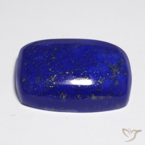 Lapislázuli Azul marino intenso natural de 20.99 ct, Forma Cojín, Opaco