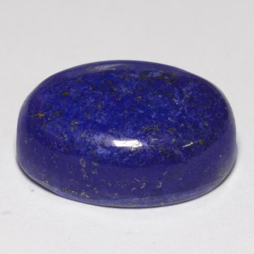 Lapislázuli Azul marino intenso natural de 15.04 ct, Corte Óvalo, Opaco