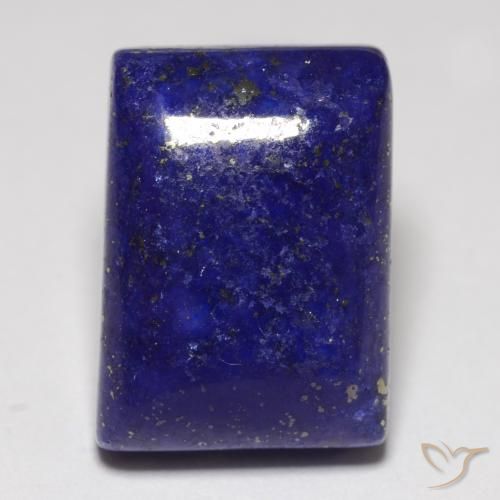 Lapislázuli Azul muy intenso natural de 13.49 ct, Corte Baguette, Opaco