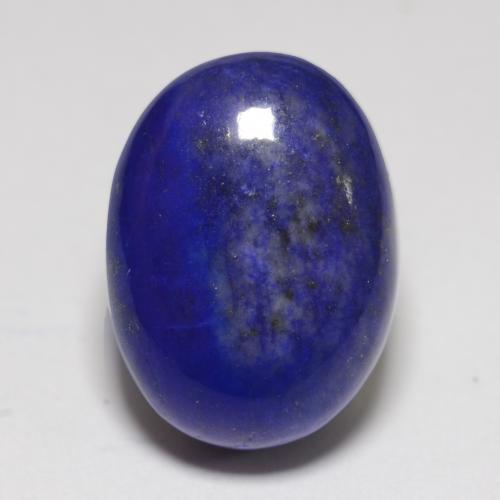 Lapislázuli azul natural de 11,04 ct, corte óvalo, opaco