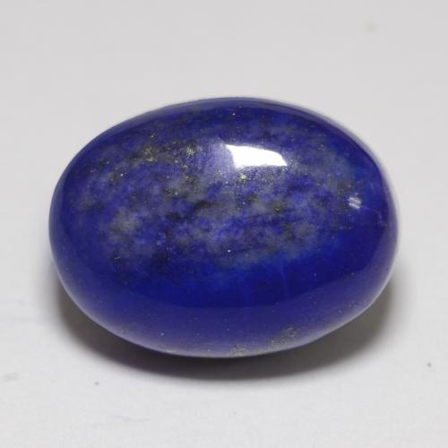 Lapislázuli azul natural de 11,04 ct, corte óvalo, opaco