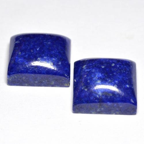 Gemas de Lapislázuli Azul marino intenso natural de 15.66 ct, Cuadrado, Opaco