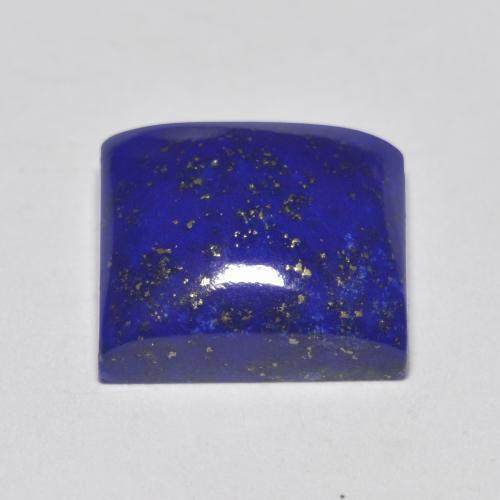 Lapislázuli Azul marino intenso natural de 6.19 ct, Cuadrado, Opaco
