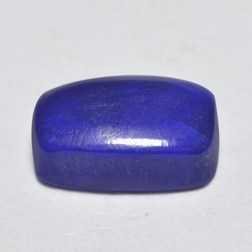 Lapislázuli Azul marino intenso natural de 1.35 ct, Corte Cojín, Opaco