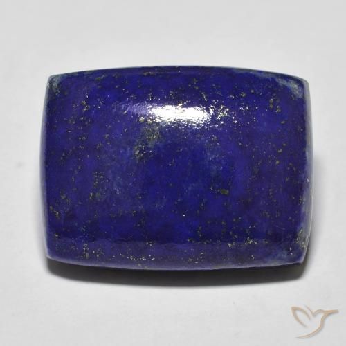 20.42ct Natural Azul oscuro Lapislázuli, Forma Cojín, Opaco