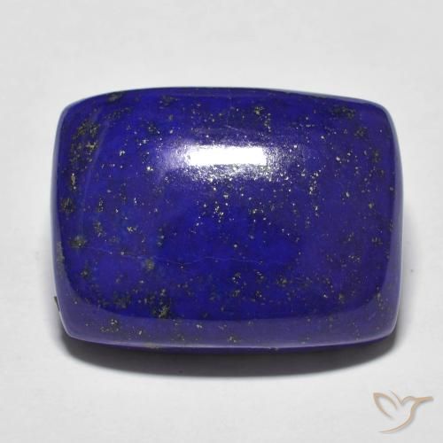 23.05ct Natural Azul oscuro Lapislázuli, Forma Cojín, Opaco