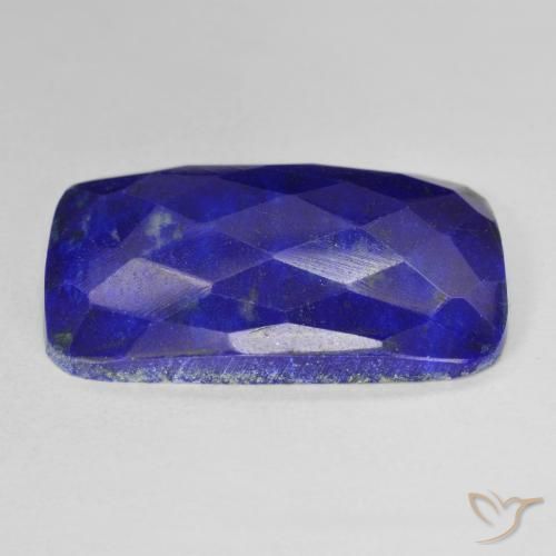 Lapislázuli Azul egipcio intenso natural de 25.55 ct, Forma Cojín, Opaco