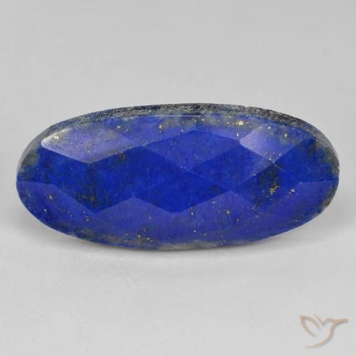 29.21ct Natural Azul marino Lapislázuli, Ovalada, Opaco