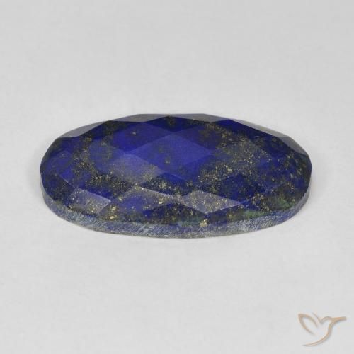 Lapislázuli Azul muy intenso natural de 14.34 ct, Ovalada, Opaco