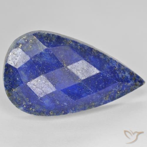 27.79ct Natural Azul claro Lapislázuli, En forma de pera, Opaco