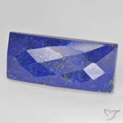 20.91ct Natural Azul medio Lapislázuli, Corte Baguette, Opaco