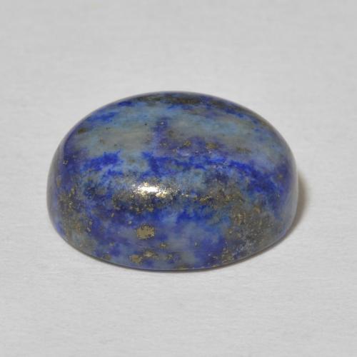 Lapislázuli Azul medio natural de 8.88 ct, Ovalada, Opaco