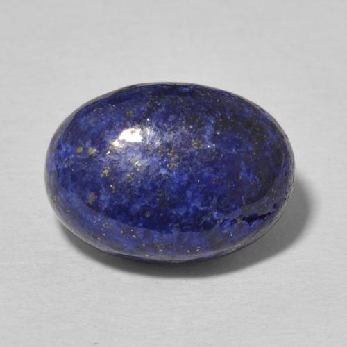7.50ct Natural Azul oscuro Lapislázuli, Ovalada, Opaco