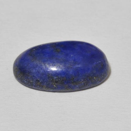 Lapislázuli Azul eléctrico natural de 6.86 ct, Ovalada, Opaco