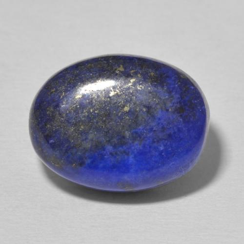 12.35ct Natural Azul claro Lapislázuli, Ovalada, Opaco