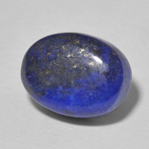 Lapislázuli Azul claro natural de 12.35 ct, Ovalada, Opaco