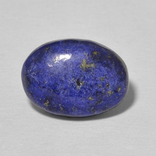 5.58ct Natural Azul oscuro Lapislázuli, Ovalada, Opaco