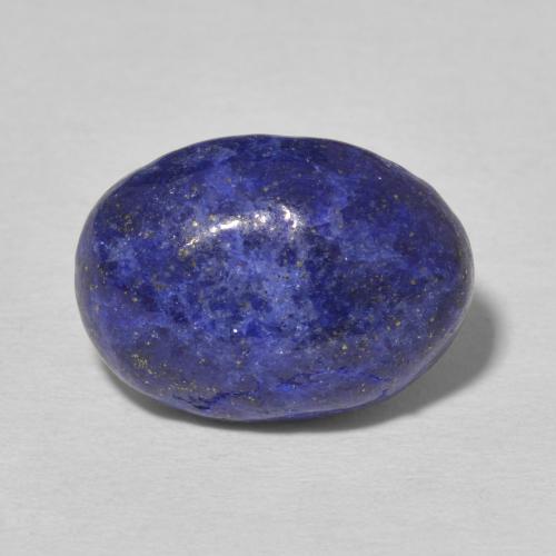 7.52ct Natural Azul oscuro Lapislázuli, Ovalada, Opaco