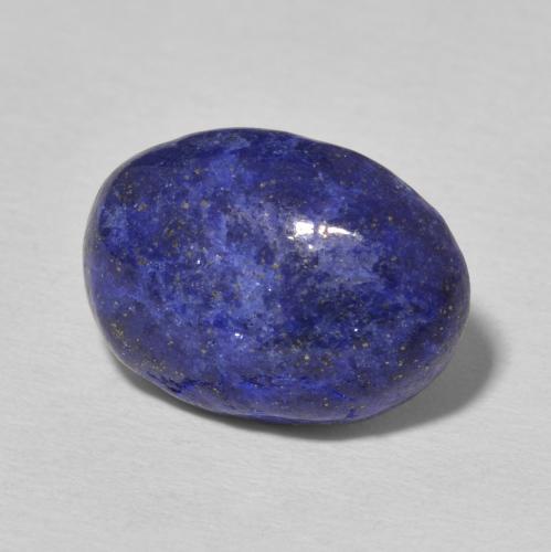 Lapislázuli Azul oscuro natural de 7.52 ct, Ovalada, Opaco