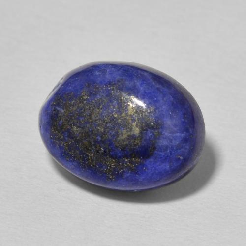 Lapislázuli Azul egipcio intenso natural de 7.23 ct, Ovalada, Opaco