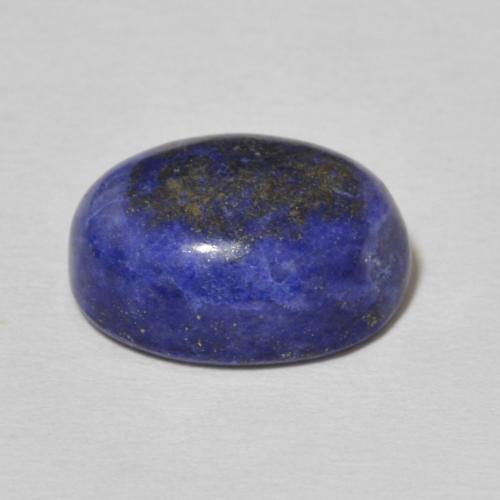 Lapislázuli Azul egipcio intenso natural de 7.23 ct, Ovalada, Opaco