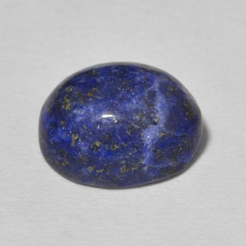 Lapislázuli Azul egipcio intenso natural de 7.21 ct, Ovalada, Opaco