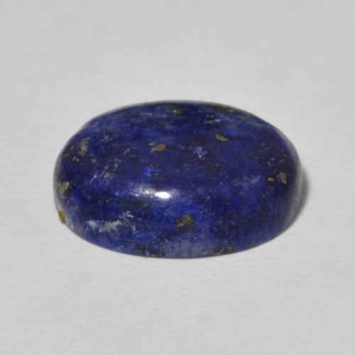 Lapislázuli Azul oscuro natural de 8.33 ct, Ovalada, Opaco