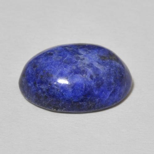 Lapislázuli Azul oscuro natural de 8.35 ct, Ovalada, Opaco