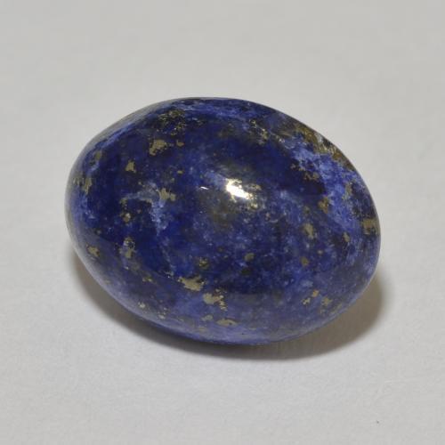 Lapislázuli Azul muy intenso natural de 9.27 ct, Ovalada, Opaco