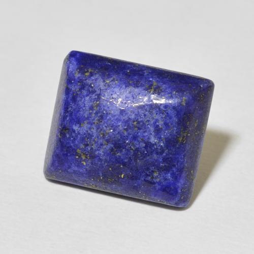 Lapislázuli Azul oscuro natural de 10.34 ct, Corte Baguette, Opaco