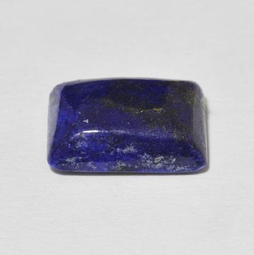 Lapislázuli Azul muy intenso natural de 8.50 ct, Corte Baguette, Opaco