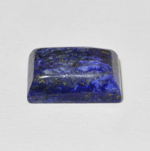 Lapislázuli Azul oscuro natural de 9.32 ct, Corte Baguette, Opaco