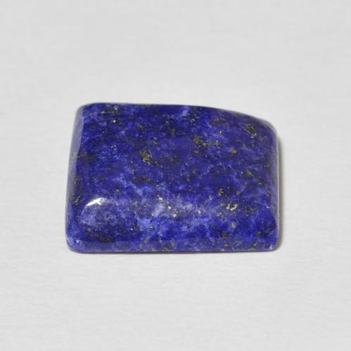 Lapislázuli Azul oscuro natural de 7.74 ct, Corte Baguette, Opaco