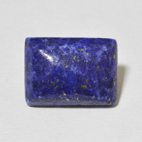 9.54ct Natural Azul oscuro Lapislázuli, Corte Baguette, Opaco, Photo A
