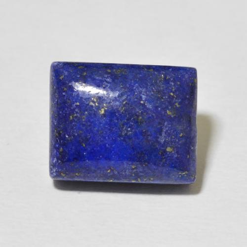 12.19ct Natural Azul egipcio intenso Lapislázuli, Corte Baguette, Opaco