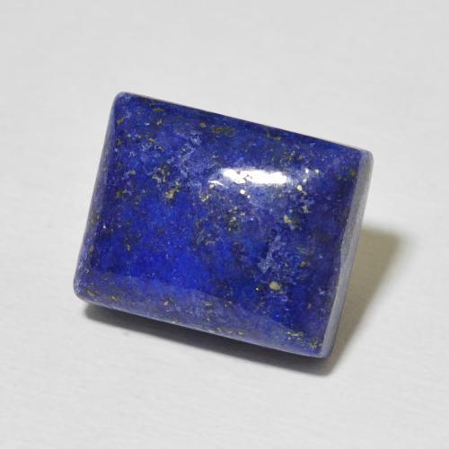 Lapislázuli Azul egipcio intenso natural de 12.19 ct, Corte Baguette, Opaco