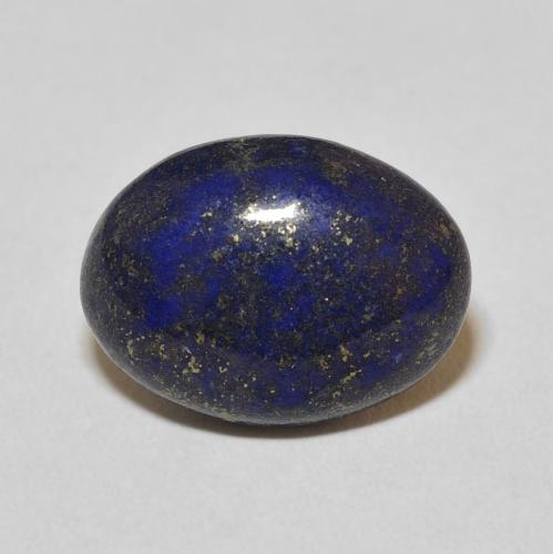 8.92ct Natural Azul oscuro Lapislázuli, Ovalada, Opaco
