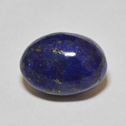 10.28ct Natural Azul oscuro Lapislázuli, Ovalada, Opaco