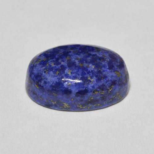 Lapislázuli Azul marino natural de 9.70 ct, Ovalada, Opaco