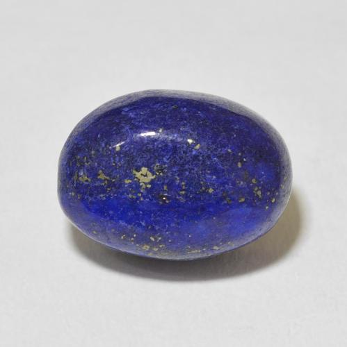 9.54ct Natural Azul oscuro Lapislázuli, Ovalada, Opaco