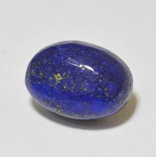 Lapislázuli Azul oscuro natural de 9.54 ct, Ovalada, Opaco
