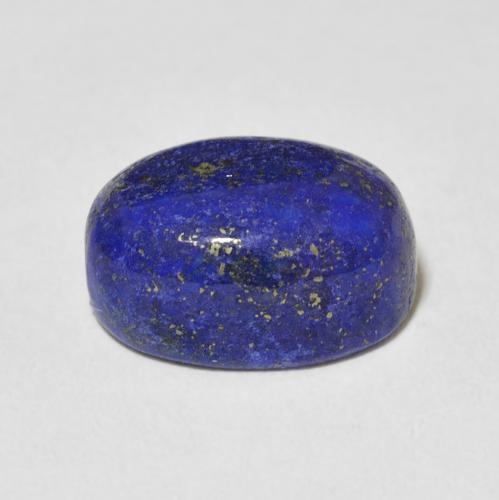 Lapislázuli Azul oscuro natural de 9.54 ct, Ovalada, Opaco