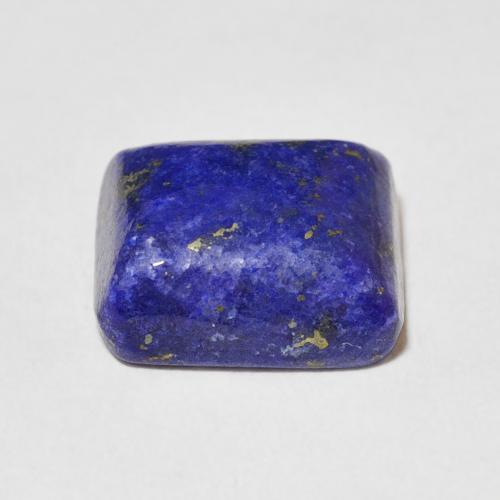 Lapislázuli Azul oscuro natural de 8.67 ct, Corte Baguette, Opaco