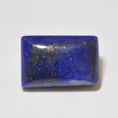 10.43ct Natural Azul marino intenso Lapislázuli, Corte Baguette, Opaco