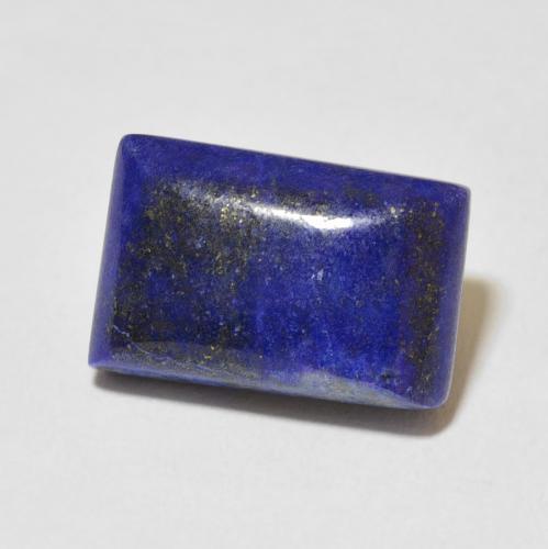 Lapislázuli Azul marino intenso natural de 10.43 ct, Corte Baguette, Opaco