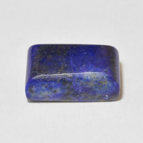 Lapislázuli Azul marino intenso natural de 10.43 ct, Corte Baguette, Opaco