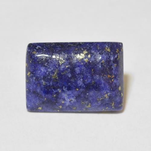 4.81ct Natural Azul marino Lapislázuli, Corte Baguette, Opaco