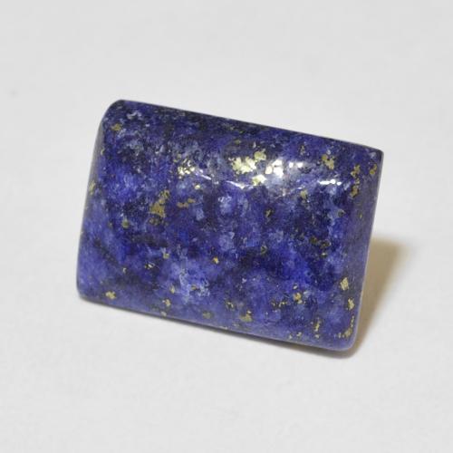 Lapislázuli Azul marino natural de 4.81 ct, Corte Baguette, Opaco