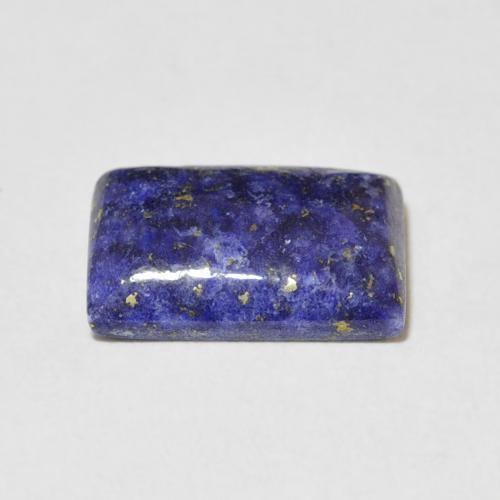 Lapislázuli Azul marino natural de 4.81 ct, Corte Baguette, Opaco